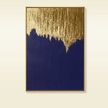 Load image into Gallery viewer, 100% Hand painted Modern golden Art Oil Painting On Canvas Wall Art Wall Adornment pictures Painting For Living Room Home Decor