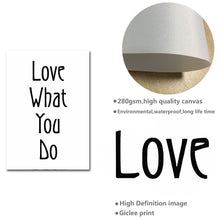 Load image into Gallery viewer, Nordic Motivational Quotes Poster Art Canvas Minimalism Painting Black White Wall Picture Print Modern Home Room Decoration - SallyHomey Life's Beautiful