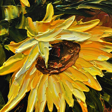 Load image into Gallery viewer, 100% Hand painted sunflowers plants high-quality Art Painting On Canvas Wall Art Wall Painting Adornment pictures For Home Decor