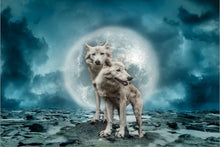 Load image into Gallery viewer, Modern Animals Posters and HD Prints Wall Art Canvas Painting Wall Decoration Wolves Pictures for Living Room Wall Frameless - SallyHomey Life's Beautiful