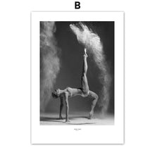 Load image into Gallery viewer, Dance Pose Girl Body Wall Art Canvas Painting Nordic Posters And Prints Black White Wall Pictures For Living Room Bedroom Decor - SallyHomey Life's Beautiful