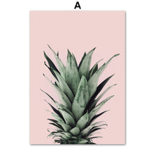 Load image into Gallery viewer, Pineapple Tropical Plant Motivational Poster Wall Art Canvas Painting Nordic Posters And Prints Wall Pictures For Living Room - SallyHomey Life's Beautiful