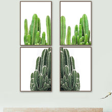 Load image into Gallery viewer, Fresh Cactus Tropical Succulents Plant Wall Art Canvas Painting Nordic Posters And Prints Wall Pictures For Living Room Decor - SallyHomey Life's Beautiful