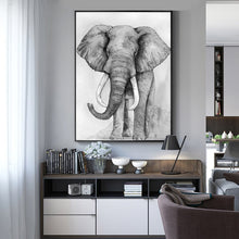 Load image into Gallery viewer, Modern Abstract Animal Posters And Prints Wall Art Canvas Painting Cow Pictures For Living Room Wall Home Decoration Frameless - SallyHomey Life's Beautiful