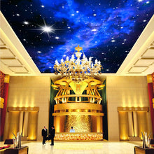 Load image into Gallery viewer, 3D Night Stars Ceiling Art Wall Painting Modern Living Room Bedroom Ceiling Decoration Wall Cloth