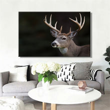 Load image into Gallery viewer, Modern Animals Posters and Prints Wall Art Canvas Painting Deer Pictures - SallyHomey Life's Beautiful