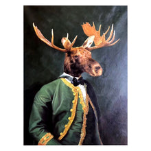 Load image into Gallery viewer, 100% Hand Painted Personal Deer Head Art Painting On Canvas Wall Art Wall Adornment Pictures Painting For Living Room Home Decor