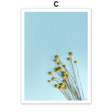 Load image into Gallery viewer, Yellow Flower Wall Art Print Canvas Painting Nordic Posters And Prints Wall Pictures For Living Room Scandinavian Home Decor - SallyHomey Life's Beautiful