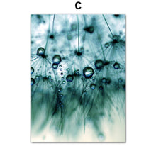Load image into Gallery viewer, Abstract Dandelion Dew Quotes Landscape Wall Art Canvas Painting Nordic Posters And Prints Wall Pictures For Living Room Decor - SallyHomey Life's Beautiful