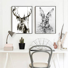 Load image into Gallery viewer, Modern Abstract Animal Posters And Prints - SallyHomey Life's Beautiful