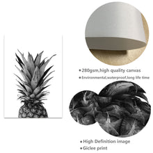 Load image into Gallery viewer, Pineapple Wall Art Canvas Posters Prints Nordic Love Quote Paintings Black White Wall Picture for Living Room - SallyHomey Life's Beautiful