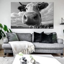 Load image into Gallery viewer, Modern Animal Posters and Prints Wall Art Canvas Painting Cow Wall Decorative Pictures for Living Room Home Decor No Frame - SallyHomey Life's Beautiful