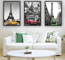 Load image into Gallery viewer, Paris Eiffel Tower Poster Minimalist Art Canvas Painting A4 Black White Cityscape Wall Picture Print Modern Home Office  Decor - SallyHomey Life's Beautiful