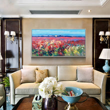 Load image into Gallery viewer, 100% Hand Painted Abstract Scenery Oil Painting On Canvas Wall Art Frameless Picture Decoration For Living Room Home Decor Gift