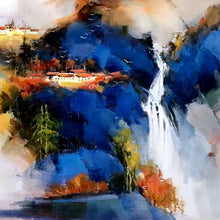 Load image into Gallery viewer, 100% Hand Painted Abstract Lanscape Oil Painting On Canvas Wall Art Frameless Picture Decoration For Live Room Home Decor Gift
