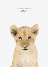 Load image into Gallery viewer, Modern Nordic Minimalist Wall Art Poster Cute Animals Pop Art Paintings Prints On Canvas for Kids Bedroom Children's Day Gifts - SallyHomey Life's Beautiful