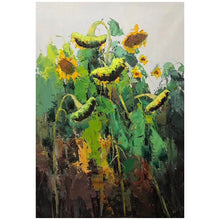 Load image into Gallery viewer, 100% Hand Painted Abstract Plant Art Oil Painting On Canvas Wall Art Frameless Picture Decoration For Live Room Home Decor Gift