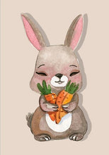 Load image into Gallery viewer, Cartoon Animals Posters and Prints Wall Art Canvas Painting Cute Pig, Bunny, Fox Decorative Paintings for Living Room Home Decor - SallyHomey Life's Beautiful