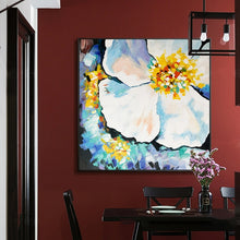 Load image into Gallery viewer, 100% Hand Painted Modern Flowers Art Oil Painting On Canvas Wall Art Wall Painting Adornment pictures For Living Room Home Decor