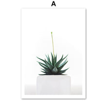 Load image into Gallery viewer, Tropical Banana Leaf Rubber Tree Wall Art Canvas Painting Nordic Posters And Prints Wall Pictures For Living Room Home Decor - SallyHomey Life's Beautiful