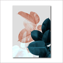 Load image into Gallery viewer, Wall Pictures For Living Room Leaf Cuadros Picture Nordic Poster Floral Wall Art Canvas Painting Botanical Posters And Prints - SallyHomey Life's Beautiful