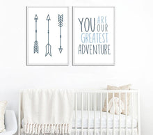 Load image into Gallery viewer, Nursery Quote Wall Art Canvas Posters Cartoon Minimalist Prints Nordic Style Painting Picture Children Baby Bedroom Decoration - SallyHomey Life's Beautiful