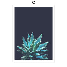 Load image into Gallery viewer, Cypress Leaf Aloe Succulent Plant Feather Wall Art Canvas Painting Nordic Posters And Prints Wall Pictures For Living Room Decor - SallyHomey Life's Beautiful