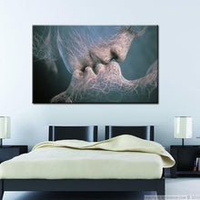Load image into Gallery viewer, 🔥Abstract Art Painting Love Kiss Oil Painting on Canvas Art Painting For Living Room Wall Home Decorative Pictures Gift Frameless - SallyHomey Life's Beautiful