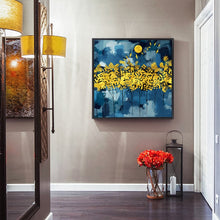 Load image into Gallery viewer, 100% Hand Painted Abstract Golden Scenery Oil Painting On Canvas Wall Art Frameless Picture Decoration For Live Room Home Decor