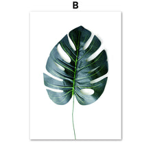 Load image into Gallery viewer, Tropical Monstera Leaf Plant Nordic Posters And Prints Wall Art Canvas Painting Scandinavian Wall Pictures For Living Room Decor - SallyHomey Life's Beautiful