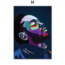 Load image into Gallery viewer, Lil Peep Tyler XXXTentacion Rapper Star Wall Art Canvas Painting Nordic Posters And Prints Wall Pictures For Living Room Decor - SallyHomey Life's Beautiful