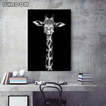 Load image into Gallery viewer, Canvas Painting Animal Wall Art Lion Elephant Deer Zebra Posters and Prints Wall Pictures for Living Room Decoration Home Decor - SallyHomey Life's Beautiful