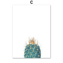 Load image into Gallery viewer, Sea Wave Stone Cactus Quote Landscape Wall Art Canvas Painting Nordic Posters And Prints Wall Pictures For Living Room Decor - SallyHomey Life's Beautiful