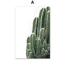Load image into Gallery viewer, Fresh Cactus Tropical Succulents Plant Wall Art Canvas Painting Nordic Posters And Prints Wall Pictures For Living Room Decor - SallyHomey Life's Beautiful