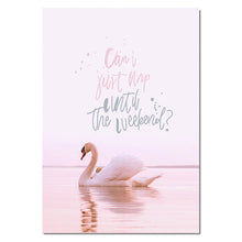Load image into Gallery viewer, Eiffel Tower Girl Wall Art Canvas Fashion Poster Pink City Landscape Print Painting Nordic Decoration Picture Living Room Decor - SallyHomey Life's Beautiful