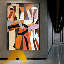 Load image into Gallery viewer, 100% Hand painted Modern abstract Art Oil Painting On Canvas Wall Art Wall Adornment pictures Painting For Live Room Home Decor