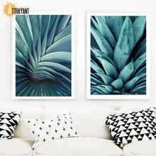 Load image into Gallery viewer, Tropical Flesh Plant Agave Pineapple Wall Art Canvas Painting Nordic Posters And Prints Wall Pictures For Living Room Home Decor - SallyHomey Life's Beautiful