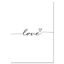 Load image into Gallery viewer, Pineapple Wall Art Canvas Posters Prints Nordic Love Quote Paintings Black White Wall Picture for Living Room - SallyHomey Life's Beautiful
