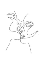 Load image into Gallery viewer, Abstract Lady Line Drawing Picture Home Decor Nordic Canvas Painting Wall Art Figure Body Hand Posters and Print for Living Room - SallyHomey Life's Beautiful
