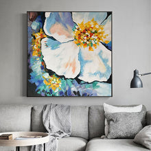 Load image into Gallery viewer, 100% Hand Painted Modern Flowers Art Oil Painting On Canvas Wall Art Wall Painting Adornment pictures For Living Room Home Decor