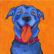 Load image into Gallery viewer, 100%Handpainted Oil Paintings Wall Pictures Animal Oil Painting on Canvas Lovely Puppy Dog Wall Art for Home Decoration