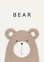 Load image into Gallery viewer, Cute Animal Cartoon Canvas Painting Art Print Poster Picture Wall Painting Children Baby Bedroom Wall Decoration Home Dceor Gift - SallyHomey Life's Beautiful