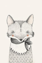 Load image into Gallery viewer, Posters And Prints Wall Art Canvas Painting Cute Deer and Fox Pictures For Kids Bedroom Wall Decoration Children Gifts Frameless - SallyHomey Life's Beautiful