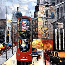 Load image into Gallery viewer, 100% Hand Painted Abstract Street View Art Painting On Canvas Wall Art Frameless Picture Decoration For Live Room Home Deco Gift