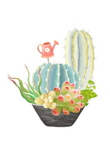 Load image into Gallery viewer, Tropical Succulents Cactus Aloe Flower Wall Art Canvas Painting Nordic Posters And Prints Wall Pictures For Living Room Decor - SallyHomey Life's Beautiful
