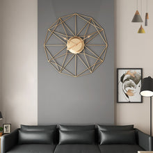 Load image into Gallery viewer, Unique Nordic Iron Art Hanging Wall Clock Modern Mute Clocks Large Clocks For Living Room Mediterranean Style Home Decor - SallyHomey Life's Beautiful