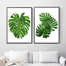 Load image into Gallery viewer, Nature Monstera Ivy Green Leaves Plants Wall Art Canvas Painting Nordic Posters And Prints Wall Pictures For Living Room Decor - SallyHomey Life's Beautiful