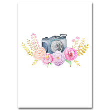 Load image into Gallery viewer, Kawaii Animal Rabbit Cat Nursery Canvas Poster Canvas Prints Wall Art Painting Wall Pictures for Children Living Room Home Decor - SallyHomey Life's Beautiful