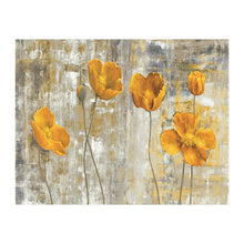 Load image into Gallery viewer, 100% Hand Painted Abstract Yellow Flowers Art Oil Painting On Canvas Wall Art Wall Adornment Pictures For Living Room Home Decor