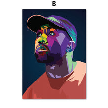 Load image into Gallery viewer, Lil Peep Tyler XXXTentacion Rapper Star Wall Art Canvas Painting Nordic Posters And Prints Wall Pictures For Living Room Decor - SallyHomey Life's Beautiful